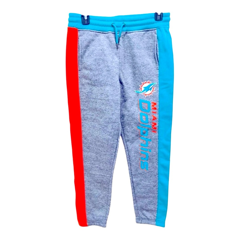 NEW Boys Official NFL Miami Dolphins Sweatpants Joggers